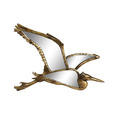 Decorative Figure DKD Home Decor 35,5 x 26 x 2 cm Golden Bird-0