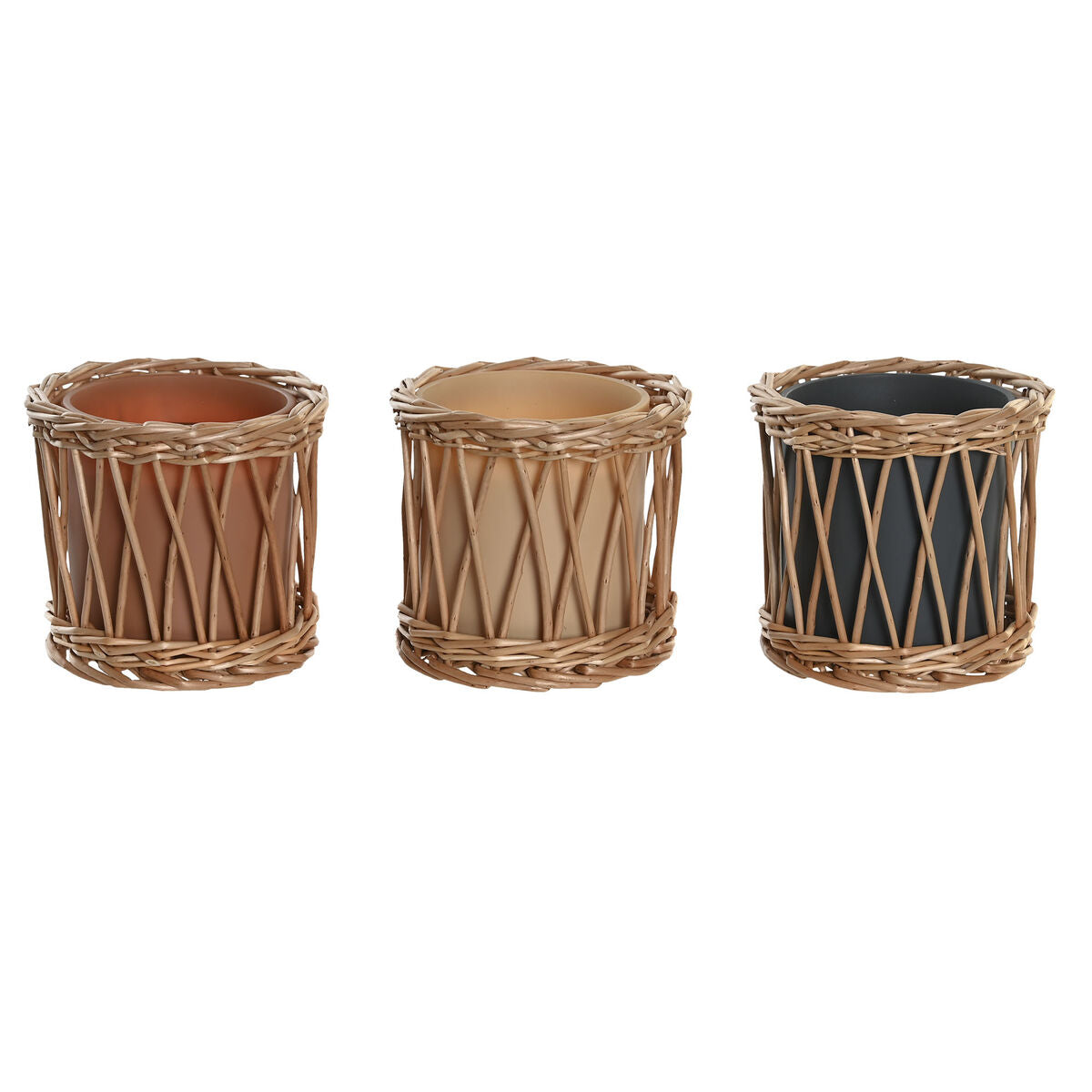 Scented Candle DKD Home Decor Tropical 270 g (3 Units)-0