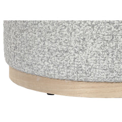 Bench DKD Home Decor 48 x 48 x 31 cm Light grey-1
