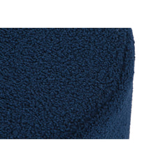 Footrest DKD Home Decor Blue Velvet 55 x 55 x 40 cm-1