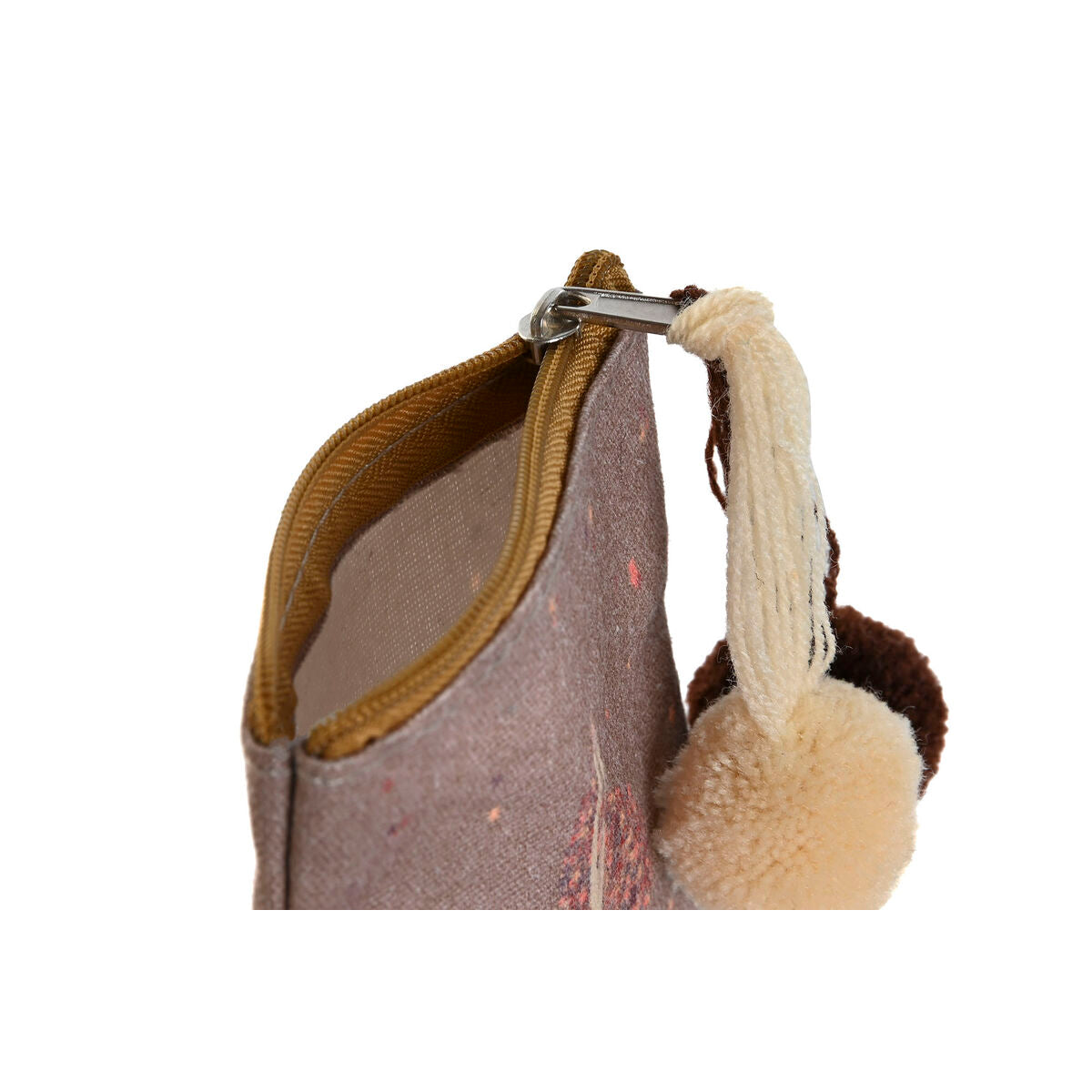 Purse DKD Home Decor Brown Green Burgundy Yoga (3 Units)-1