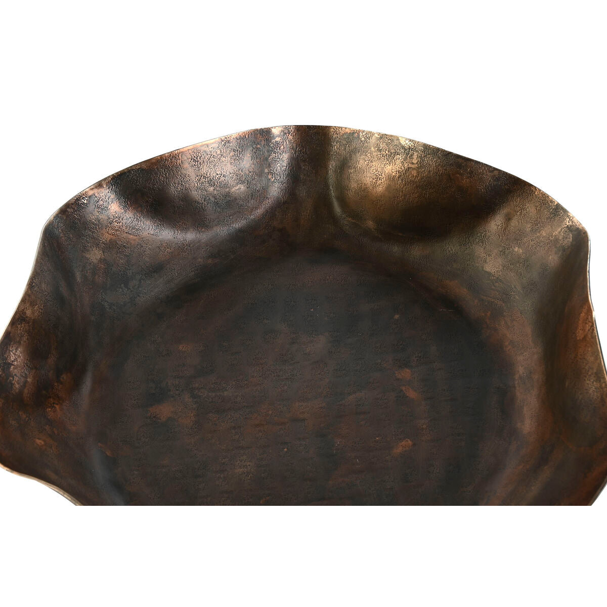 Centerpiece DKD Home Decor Bronze Golden Aluminium 47 x 47 x 7 cm-1