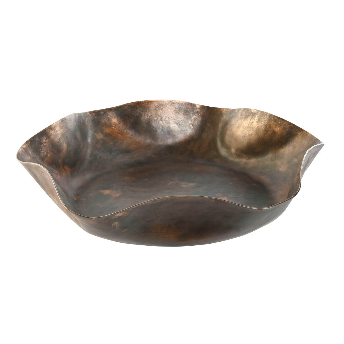 Centerpiece DKD Home Decor Bronze Golden Aluminium 47 x 47 x 7 cm-0