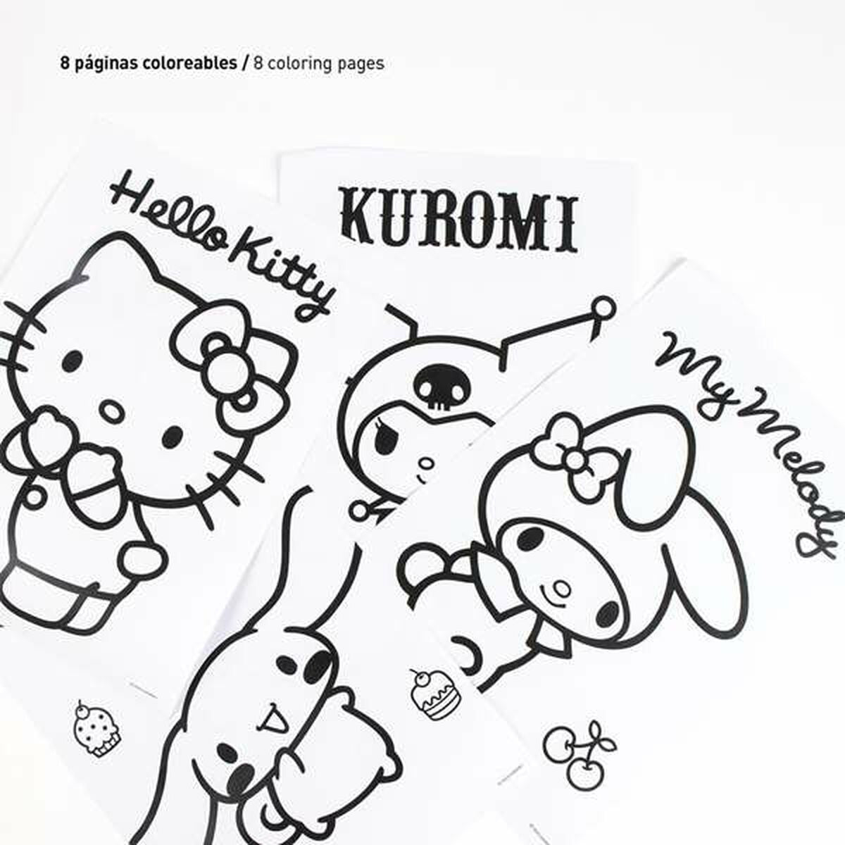 Drawing Set Hello Kitty White-3