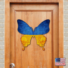 Ukraine Butterfly Holiday Door Decor - International Decor - 8187128H-1