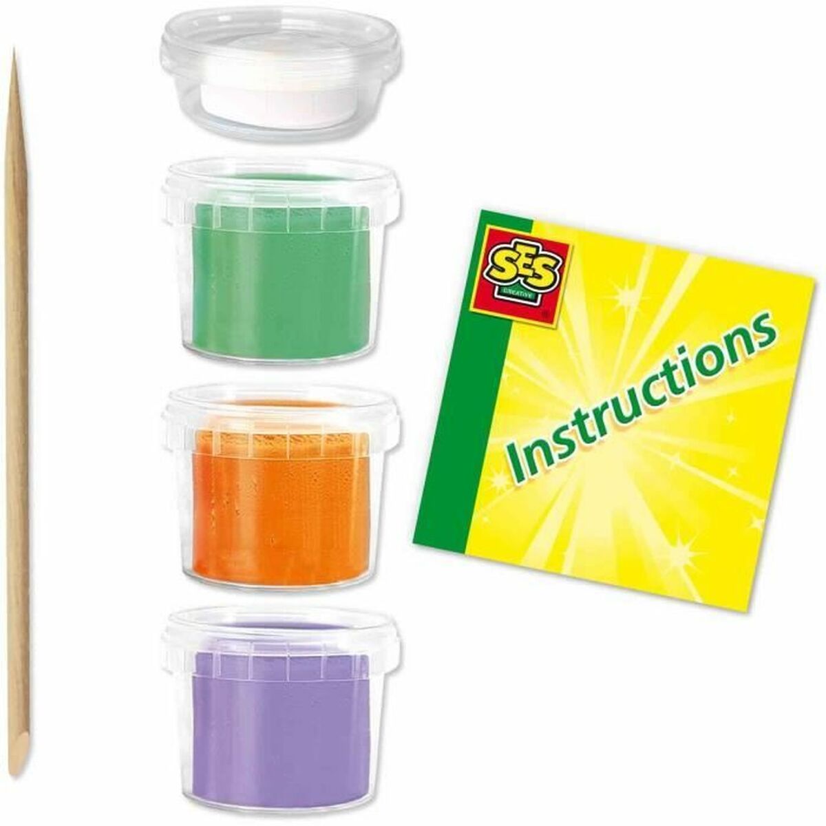 Modelling Clay Game SES Creative (6 Pieces) (4 Units)-1