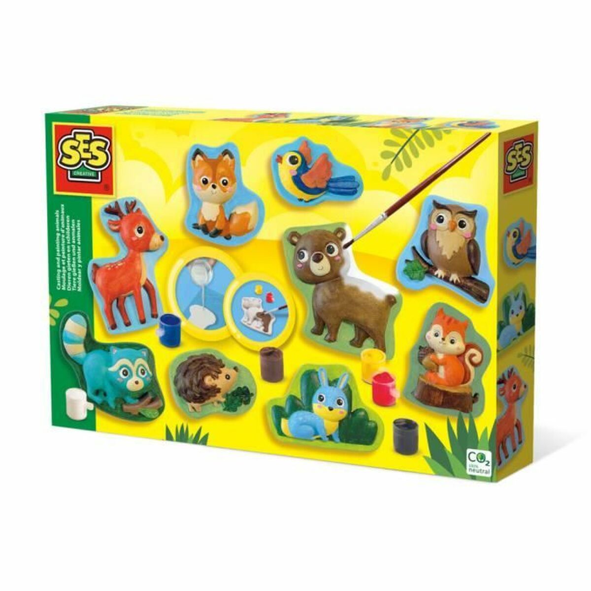 Drawing Set SES Creative Forest animals-0
