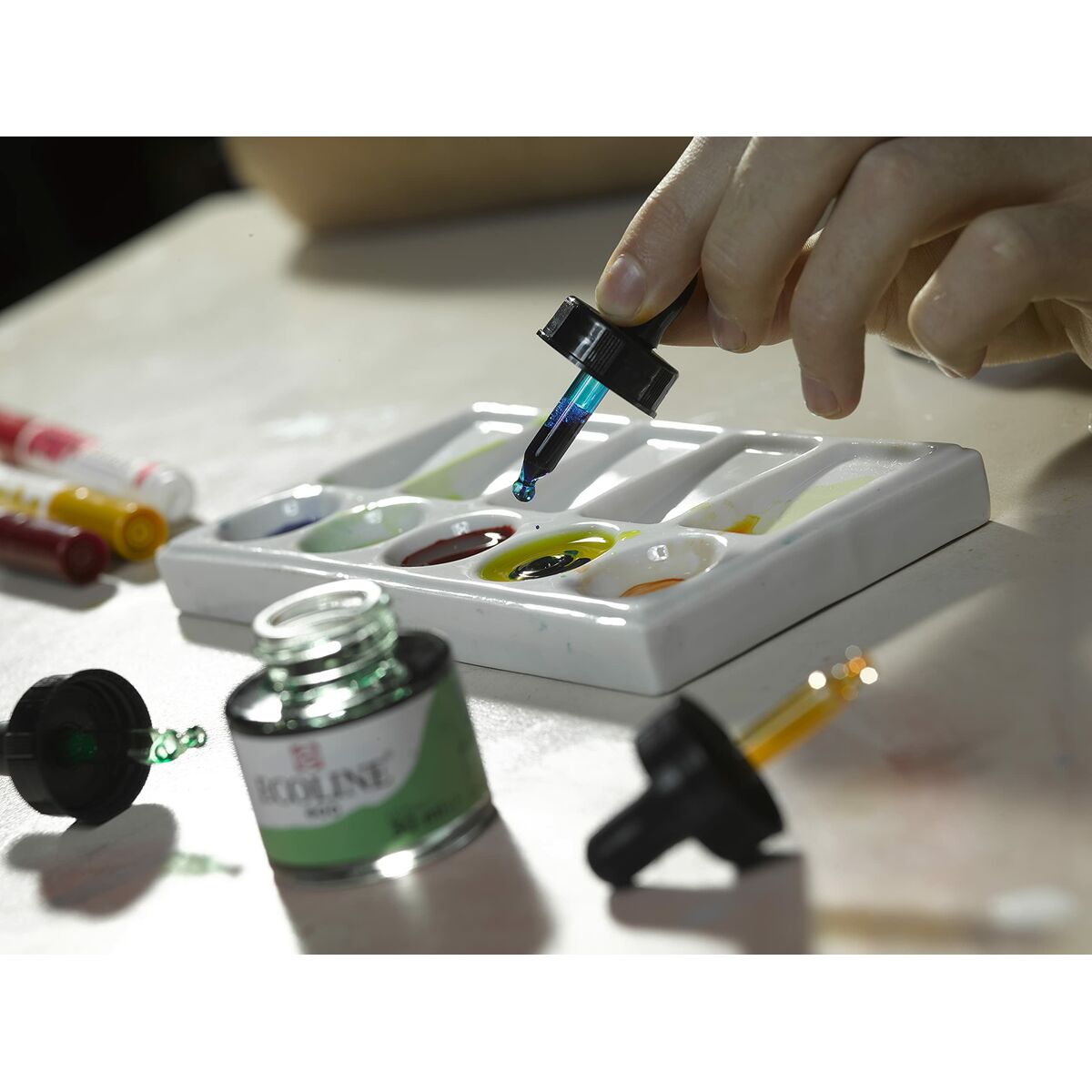 Watercolour paint set Talens Art Creation Ecoline Mixing Colours-1