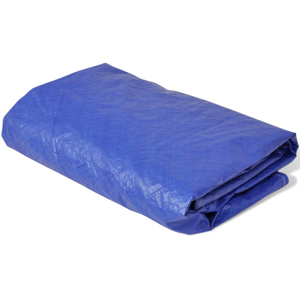vidaXL Trampoline Cover PE Outdoor Accessory Protection Cover Multi Sizes-3