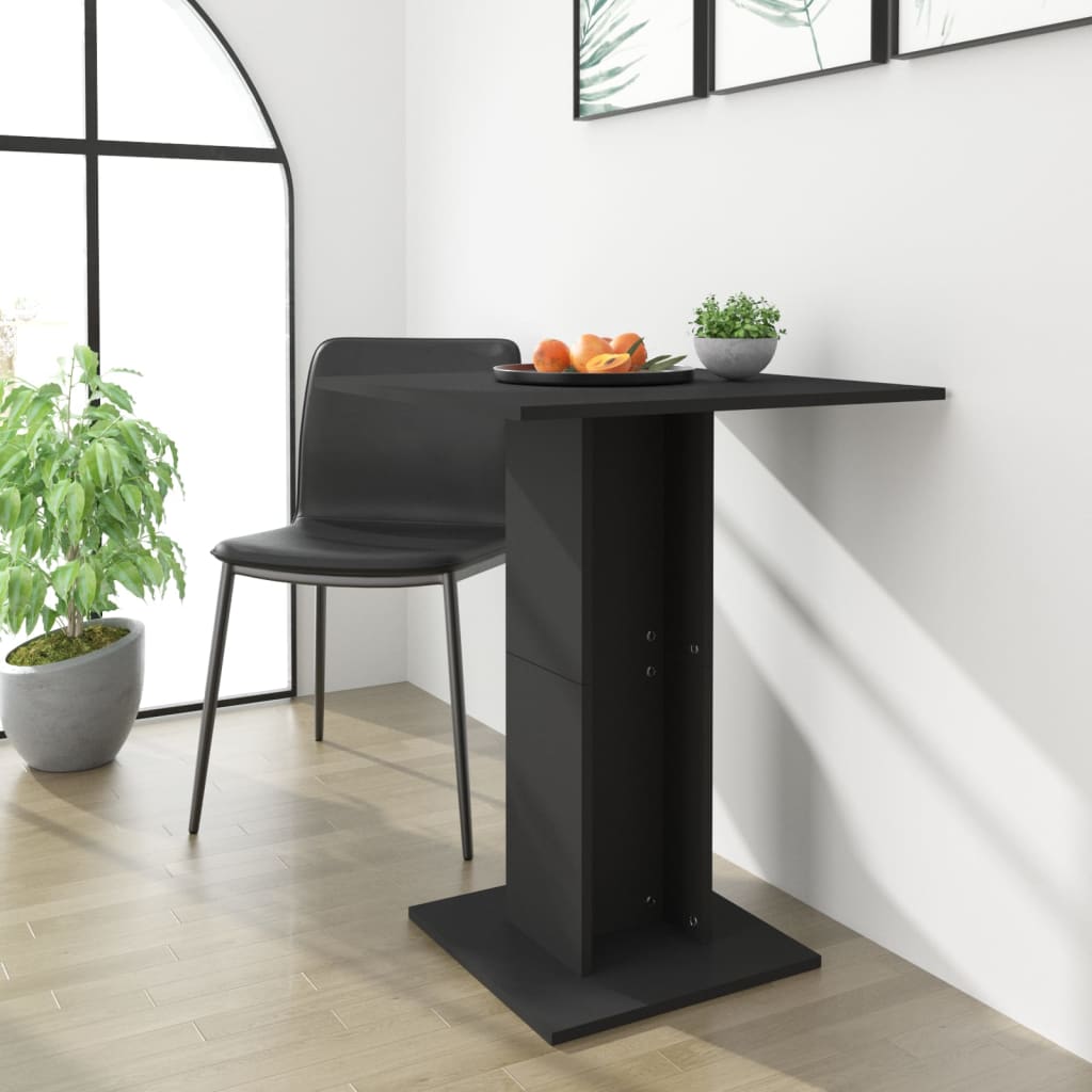 vidaXL Bistro Table Kitchen Dining Room Bar Table Dining Table Engineered Wood-5