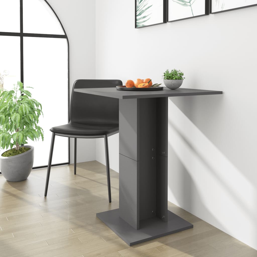 vidaXL Bistro Table Kitchen Dining Room Bar Table Dining Table Engineered Wood-7
