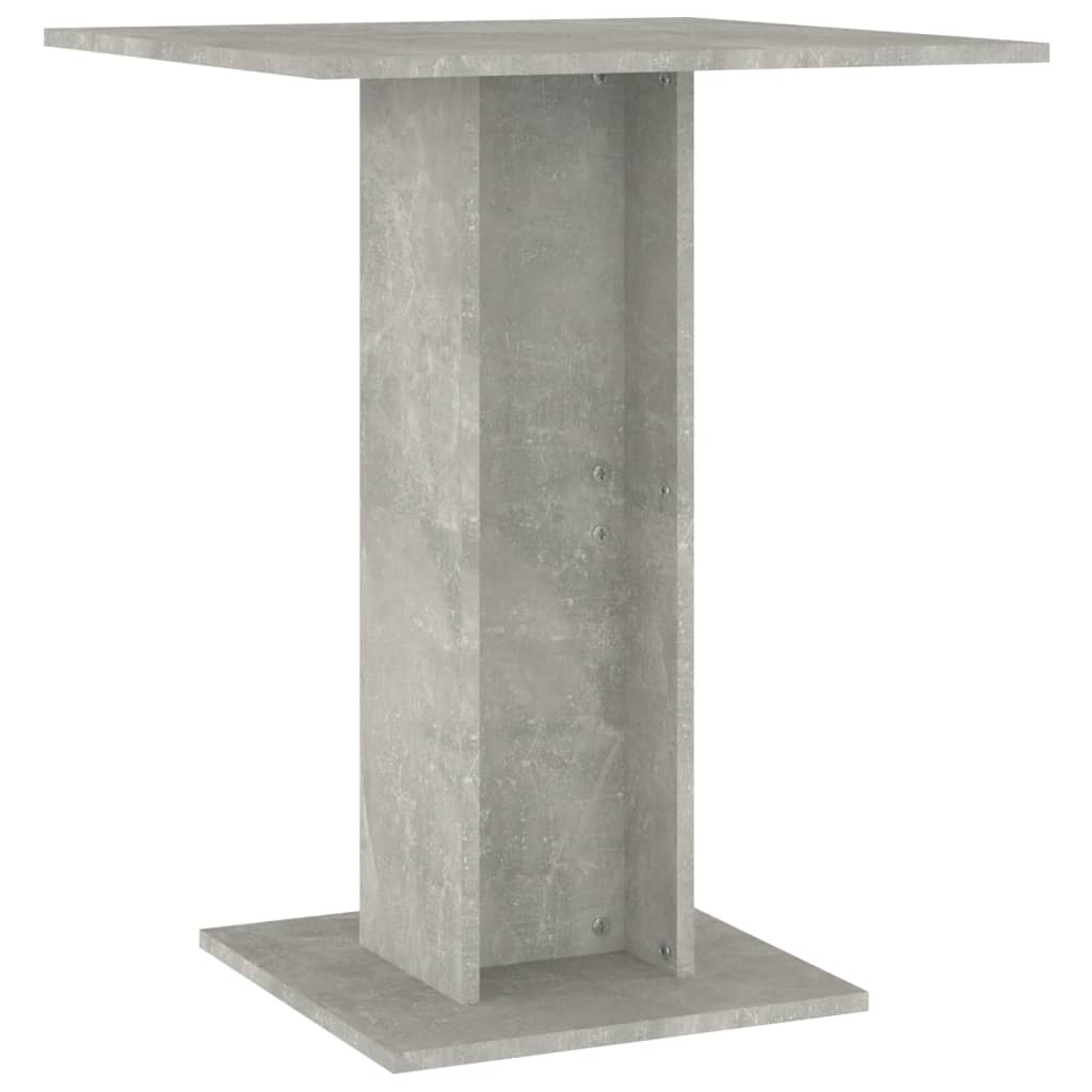vidaXL Bistro Table Kitchen Dining Room Bar Table Dining Table Engineered Wood-0