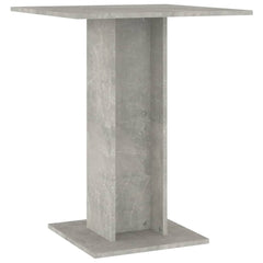 vidaXL Bistro Table Kitchen Dining Room Bar Table Dining Table Engineered Wood-0