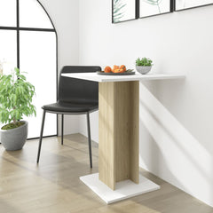 vidaXL Bistro Table Kitchen Dining Room Bar Table Dining Table Engineered Wood-11