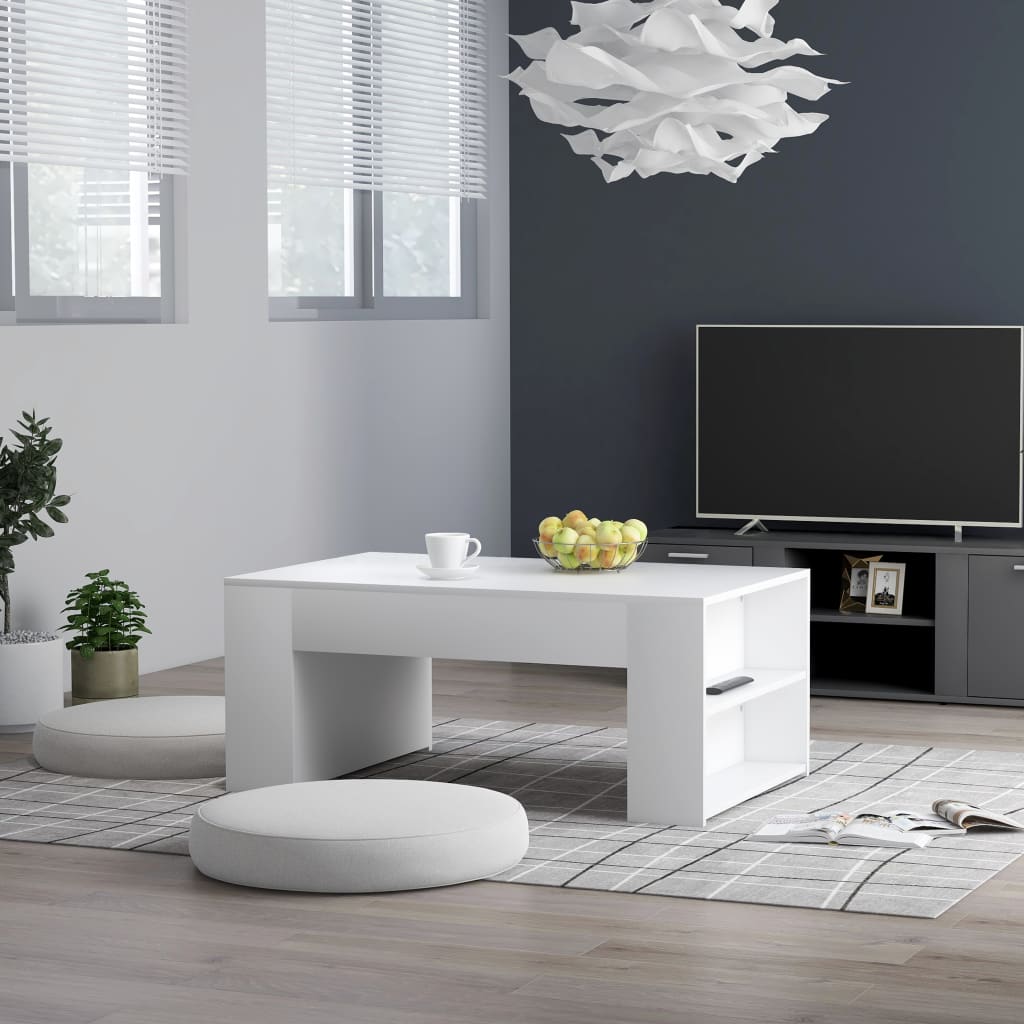 vidaXL Coffee Table Accent End Side Sofa Table for Living Room Engineered Wood-5