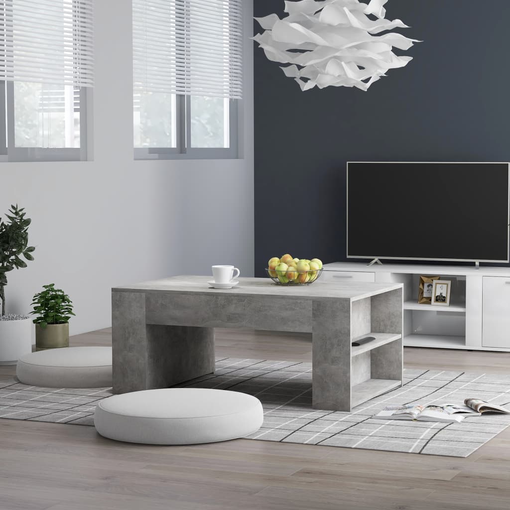 vidaXL Coffee Table Accent End Side Sofa Table for Living Room Engineered Wood-10