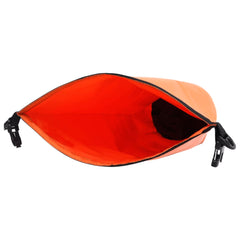 vidaXL Dry Bag with Zipper Orange 7.9 gal PVC-2