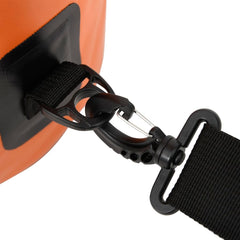 vidaXL Dry Bag with Zipper Orange 7.9 gal PVC-3