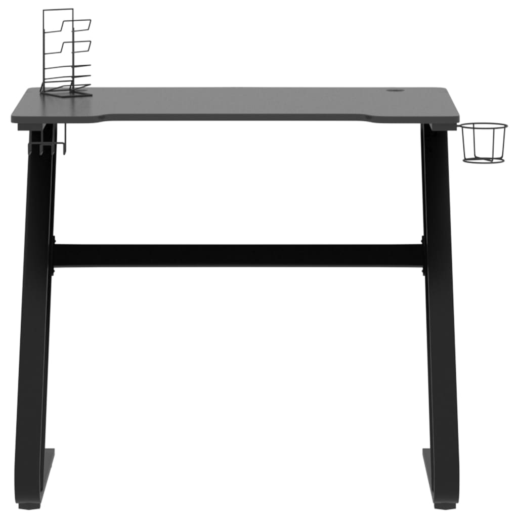 vidaXL Gaming Desk with ZZ Shape Legs Home Office Computer Table Furniture-3