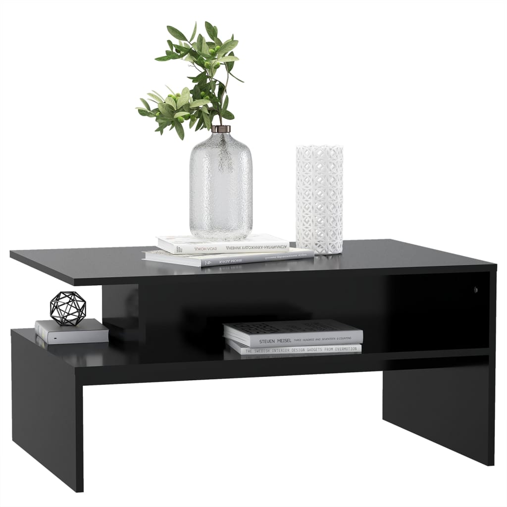 vidaXL Coffee Table Accent End Side Sofa Table for Living Room Engineered Wood-0