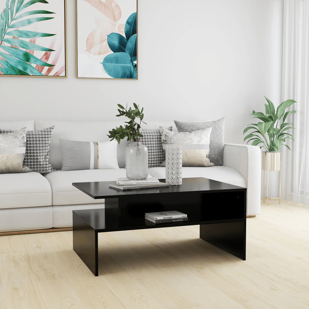 vidaXL Coffee Table Accent End Side Sofa Table for Living Room Engineered Wood-5