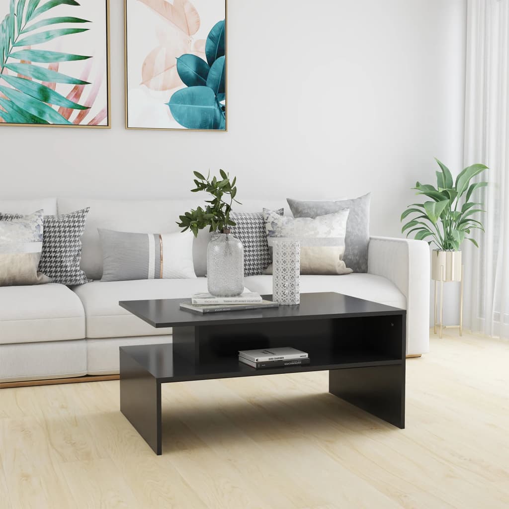vidaXL Coffee Table Accent End Side Sofa Table for Living Room Engineered Wood-7