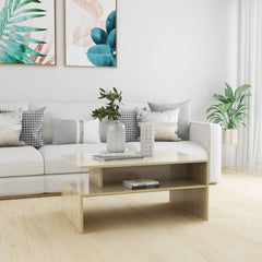 vidaXL Coffee Table Accent End Side Sofa Table for Living Room Engineered Wood-11