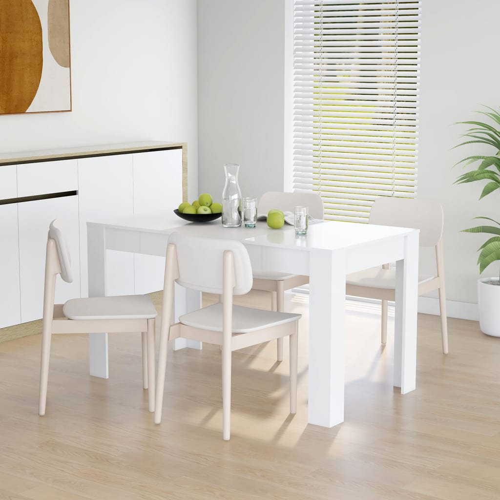vidaXL Dining Table Engineered Wood Kitchen Dining Room Furniture Multi Colors-12