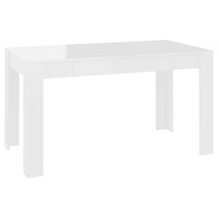 vidaXL Dining Table Engineered Wood Kitchen Dining Room Furniture Multi Colors-0