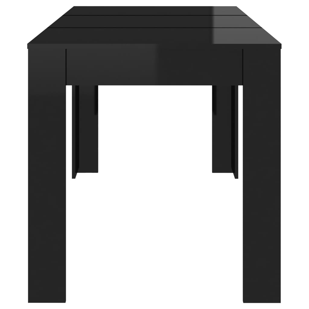 vidaXL Dining Table Engineered Wood Kitchen Dining Room Furniture Multi Colors-3