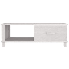 vidaXL Coffee Table End Table Living Room Side Table HAMAR Solid Wood Pine-0