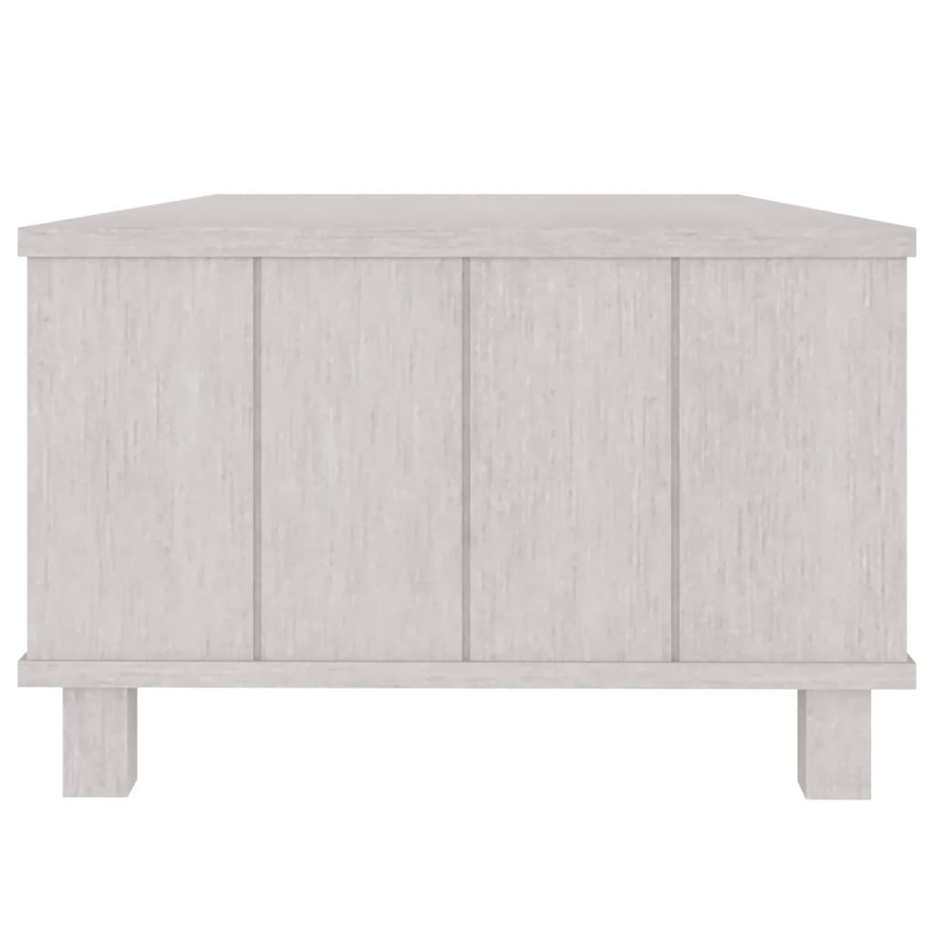 vidaXL Coffee Table End Table Living Room Side Table HAMAR Solid Wood Pine-4