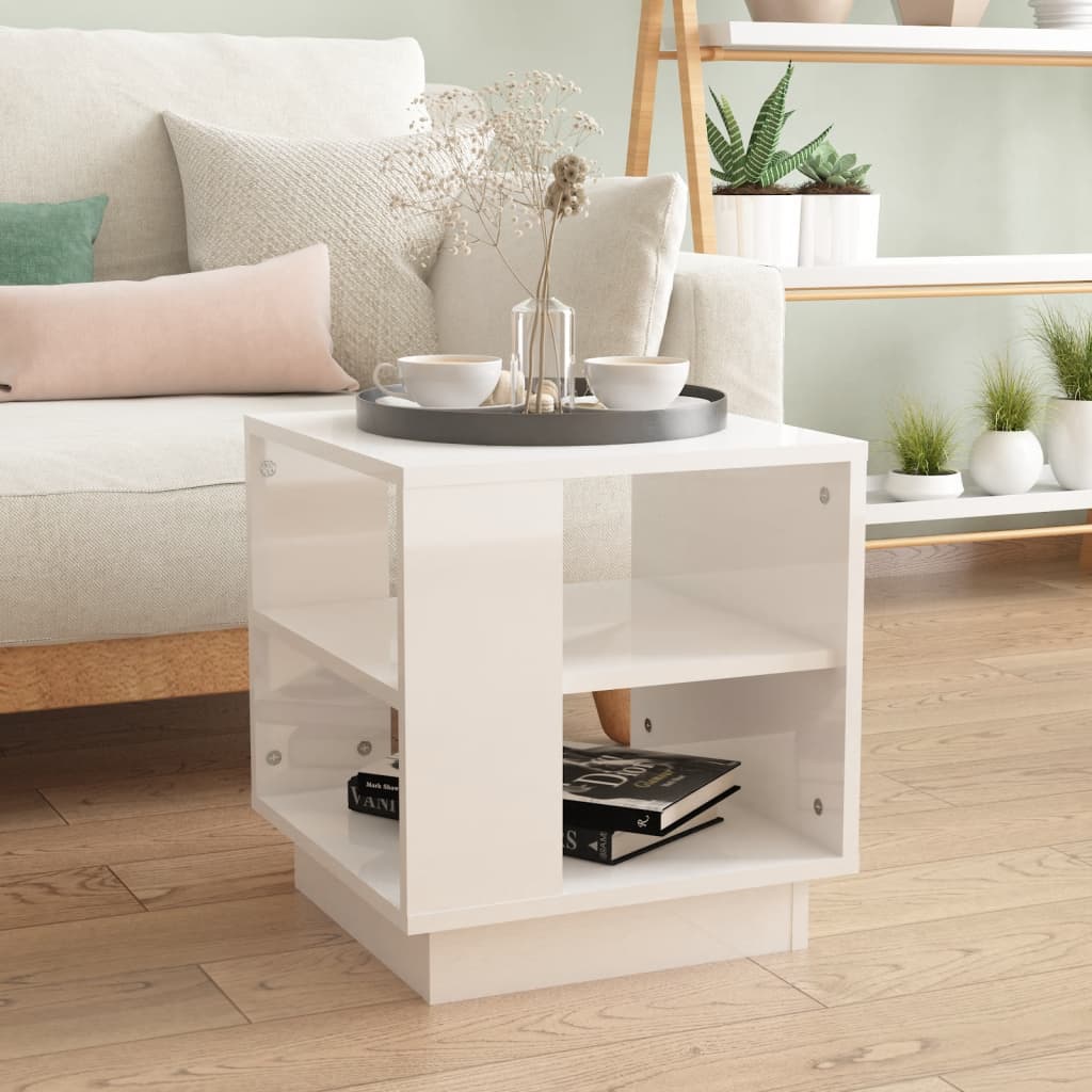 vidaXL Coffee Table Accent End Side Sofa Table for Living Room Engineered Wood-8