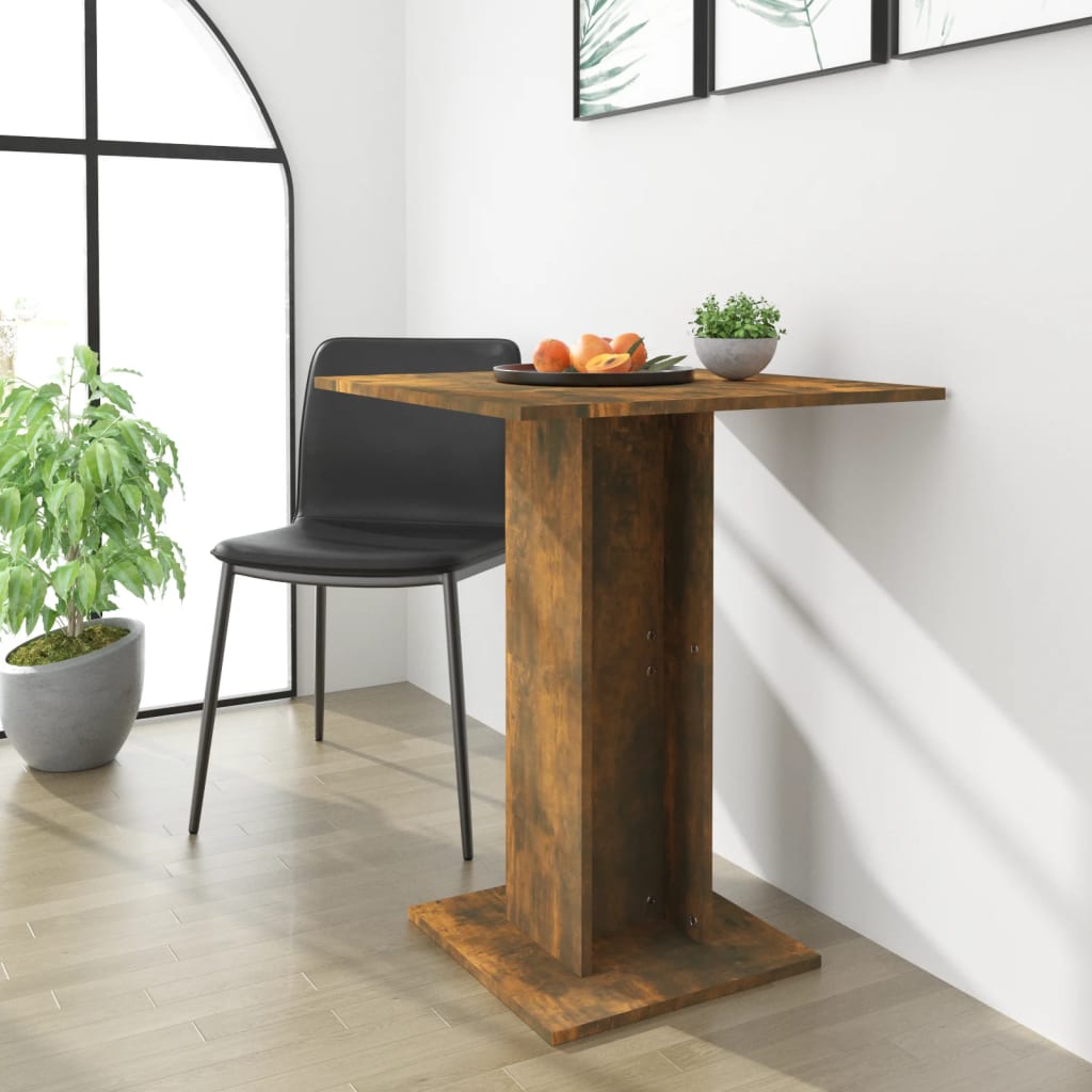 vidaXL Bistro Table Kitchen Dining Room Bar Table Dining Table Engineered Wood-12