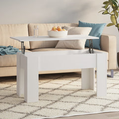 vidaXL Coffee Table Lift Top End Table Accent Side Sofa Table Engineered Wood-1