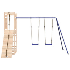 vidaXL Outdoor Playset Solid Wood Pine-2