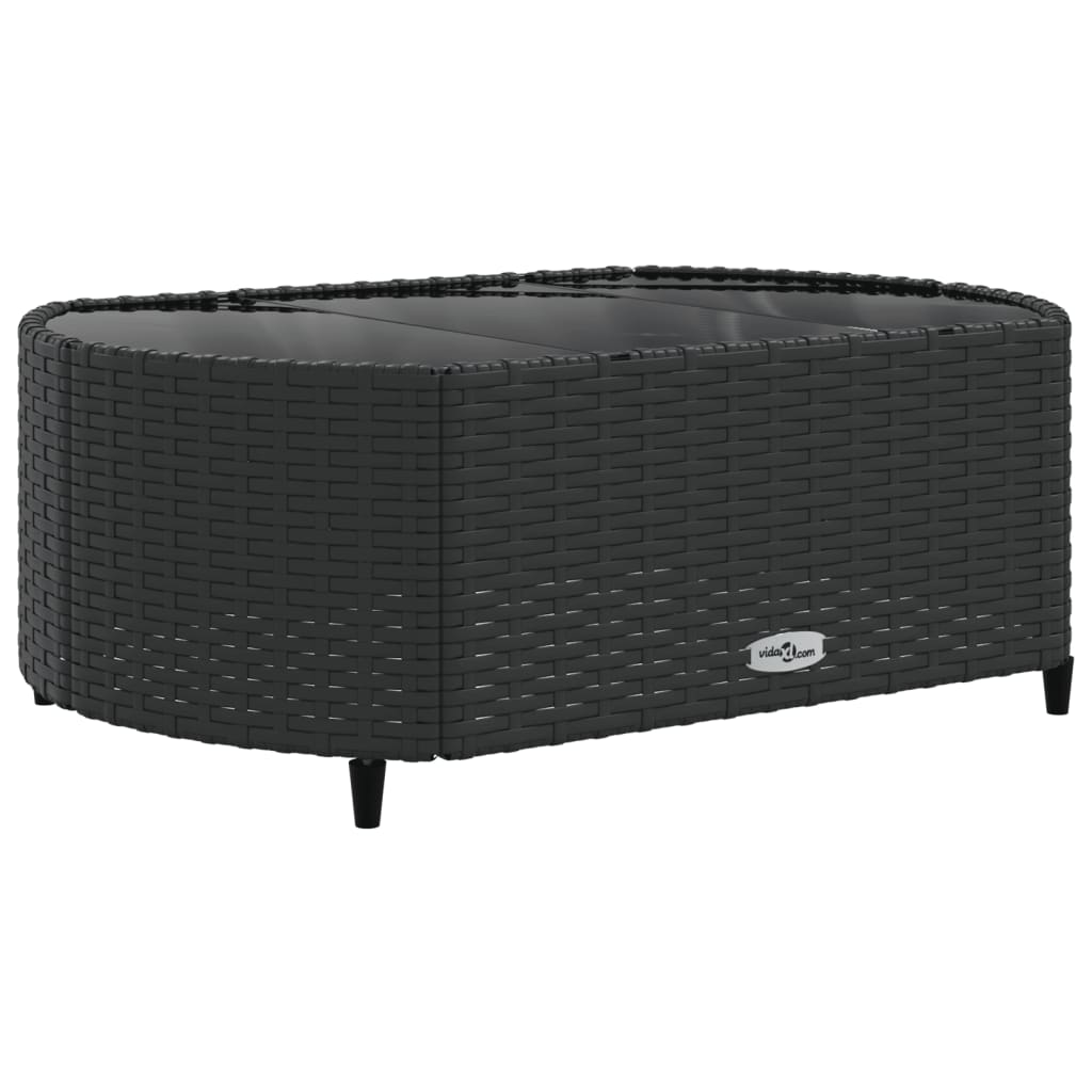 vidaXL Patio Sofa Set with Cushions Lounge Setting Outdoor 5 Piece Poly Rattan-0
