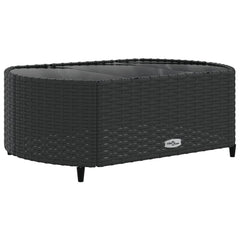 vidaXL Patio Sofa Set with Cushions Lounge Setting Outdoor 5 Piece Poly Rattan-0