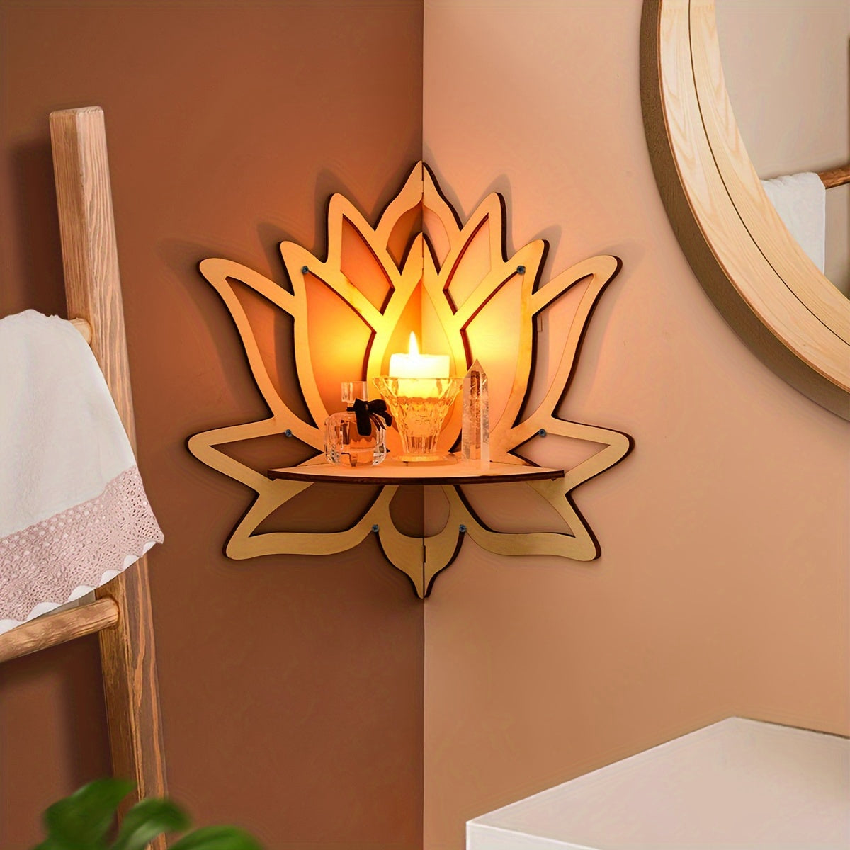 Lotus Wall-Mounted Display Rack-1