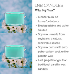 BLUE Luxury Candle Home Decor Scent Light Blue-1