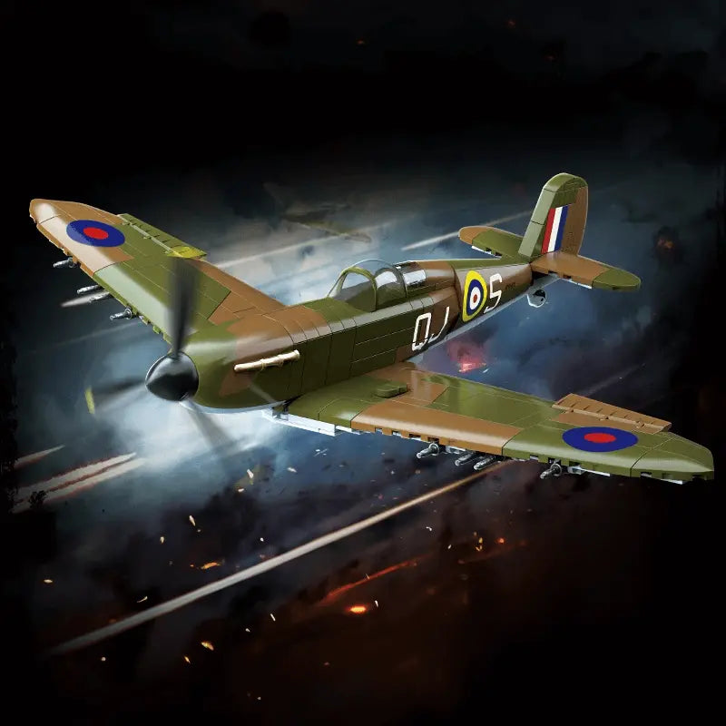 British Spitfire 681pcs-1