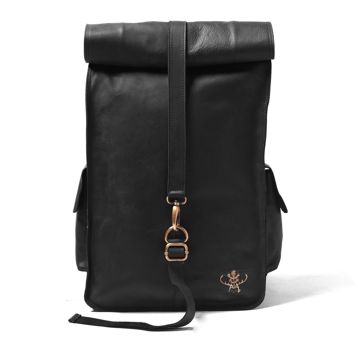 107 Leather Rolltop Backpack-0