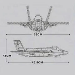F-35 Lightning II 1599pcs-3