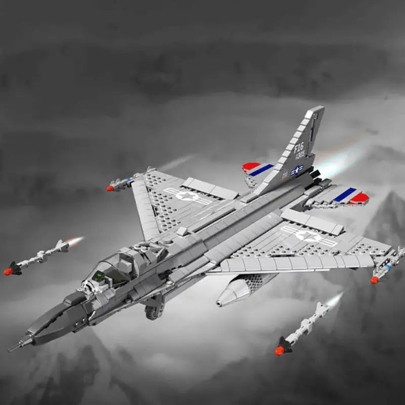 F16 Fighter Jet 1426pcs-3