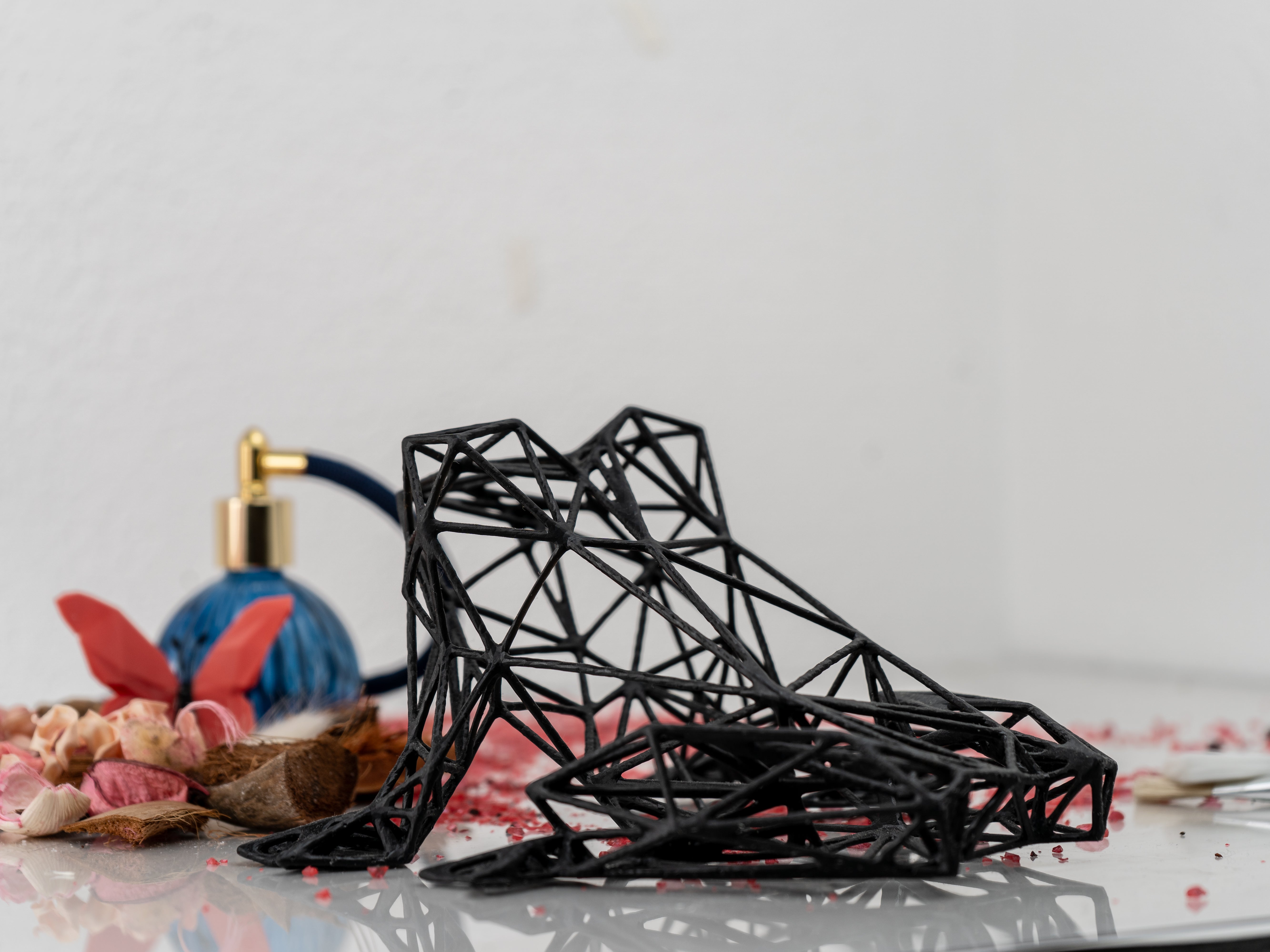 Geometrical Frog Decor Sculpture-4