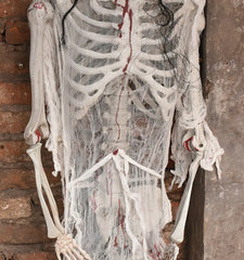 Halloween Movable Skeleton Realistic Haunted Decor-2