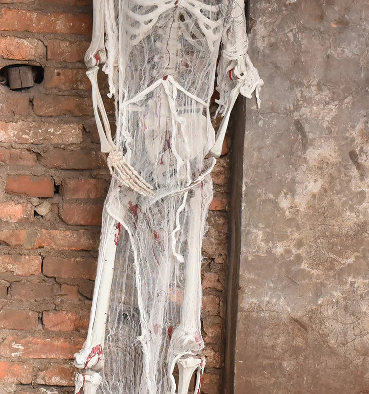 Halloween Movable Skeleton Realistic Haunted Decor-3