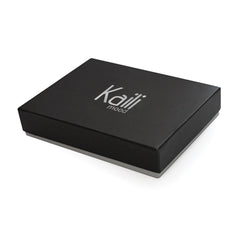 K12234AF | Women's Wallet in Genuine Full-Grain Naked Leather. Black. RFID Protection. Closed Dimensions: 9.5 x 14 x 3 cm. Packaging: Gift box with lid/bottom-3