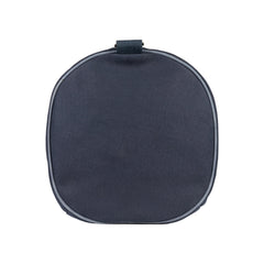 K2006DF | Travel Duffel Bag in 100% Cotton Canvas / Genuine Full-Grain Leather, Naked - Color: Blue, Zip Closure. Dimensions: 45 x 25 x 28 cm - Packaging: Non-woven Bag-2