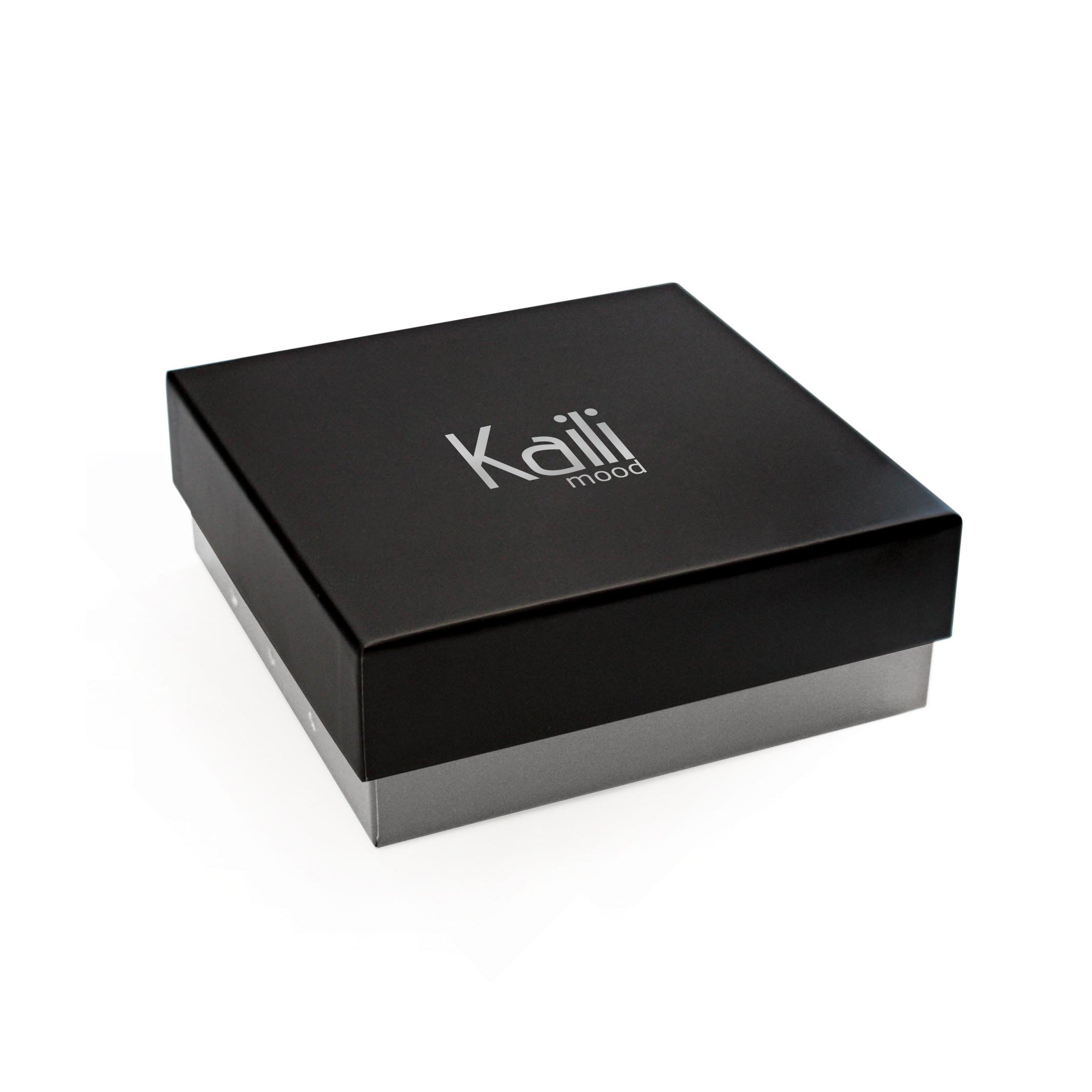 K4004HB | Cintura Intrecciata in Elastico/Pelle. Colore Testa Moro/Corda. Fibbia Nickel Satinato. Dimensioni: cm 120x3,5x0,5 (giro vita cm 105). Confezione: Gift Box rigido fondo/coperchio-4